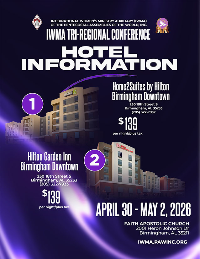 2026 Tri-Regional Conference Hotel Information